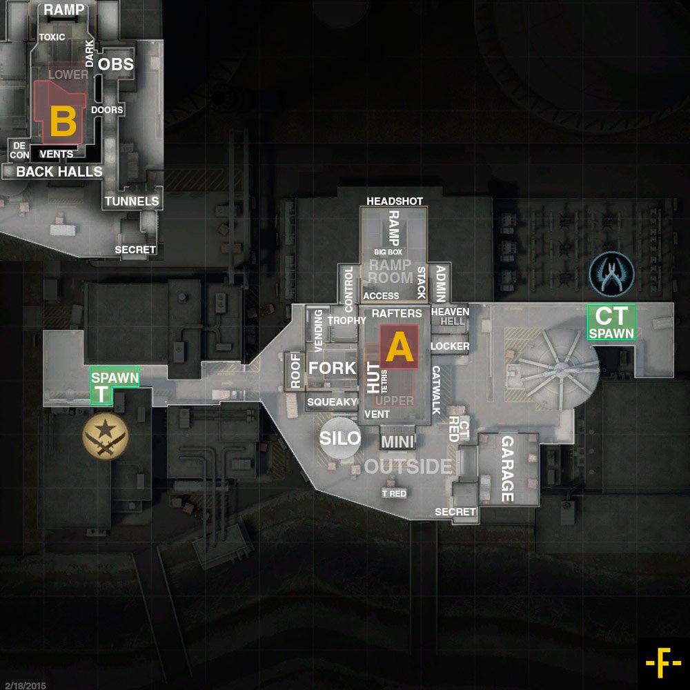 CS GO The NEW De Nuke Map Callouts CS GO The NEW De Nuke Map Callouts