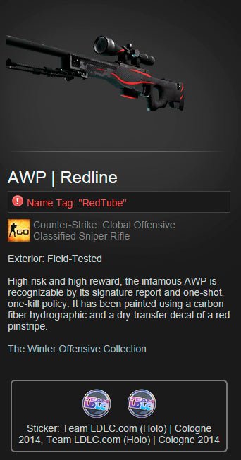 CSGO AWP - Funny skin name tag