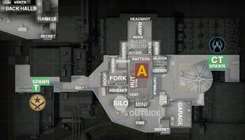 CSGO de_nuke map callouts