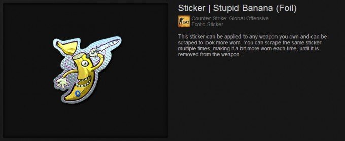 CS:GO Foil Sticker