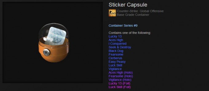 CS:GO Sticker Capsule