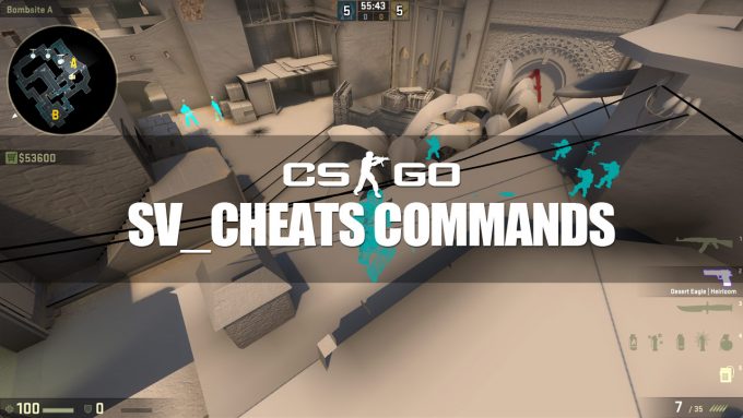 Sv_cheats commands in CSGO