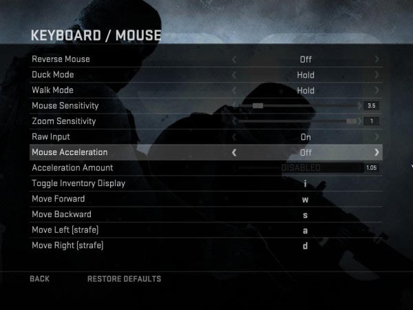 f0rest mouse settings