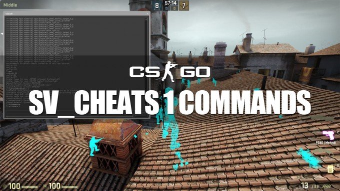 All sv_cheats 1 console commands for CS:GO