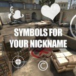 Symbols for your nickname